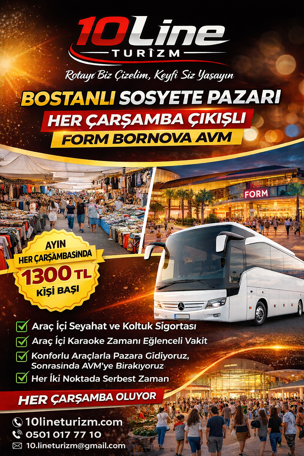 BOSTANLI PAZARI HER ÇARŞAMBA